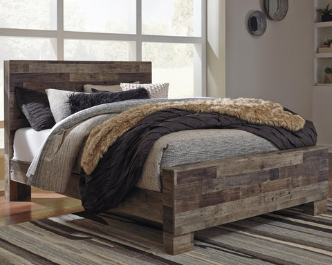 Kensley Panel Bed, Dresser and Mirror