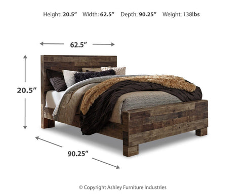 Kensley Panel Bed