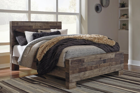 Kensley Panel Bed, Dresser and Mirror