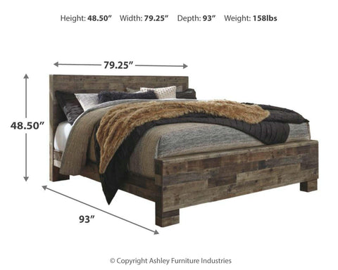 Kensley Panel Bed with Dresser
