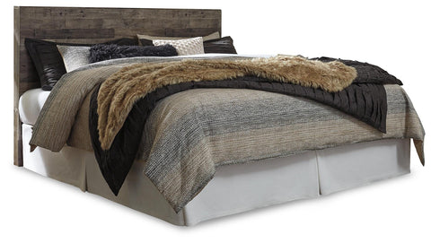 Kensley Panel Headboard with Mirrored Dresser, Chest and Nightstand