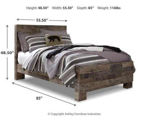 Kensley Panel Bed, Dresser and Mirror