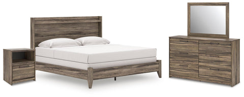 Bramwell Panel Bed, Dresser, Mirror and Nightstand