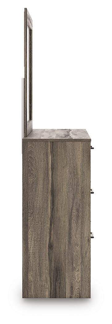 Bramwell Panel Storage Bed, Dresser, Mirror and 2 Nightstands
