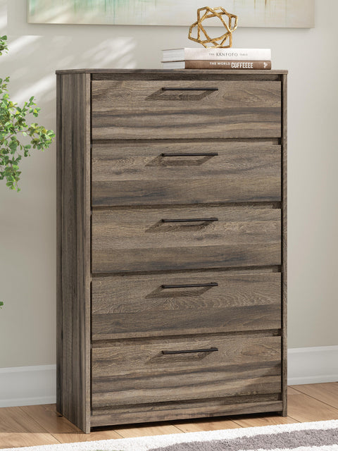 Bramwell Panel Storage Bed, Chest and Nightstand