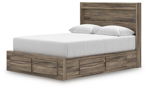 Bramwell Panel Storage Bed, Dresser and Mirror