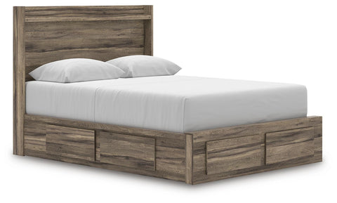 Bramwell Panel Storage Bed, Dresser and Mirror