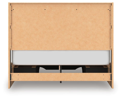 Bramwell Panel Storage Bed, Dresser and Mirror