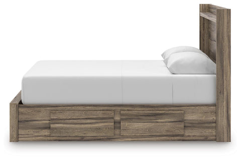 Bramwell Panel Storage Bed, Dresser and Mirror