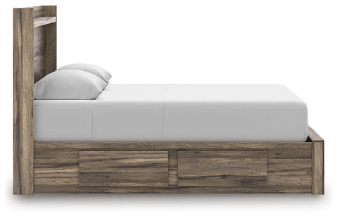 Bramwell Panel Storage Bed, Dresser and Mirror