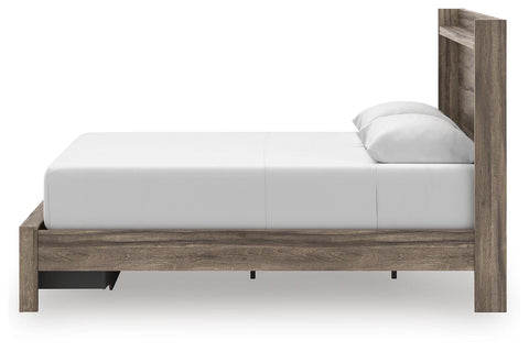 Bramwell Panel Storage Bed, Dresser and Mirror