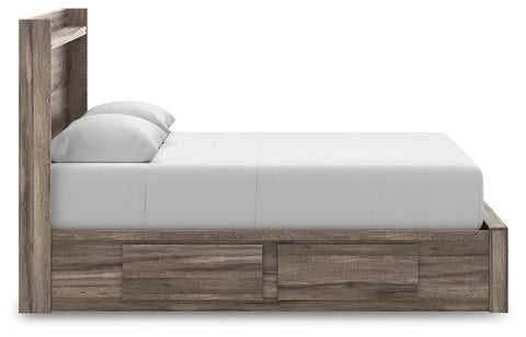 Bramwell Panel Storage Bed, Dresser and Mirror