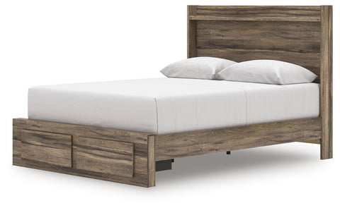 Bramwell Panel Storage Bed, Dresser and Nightstand