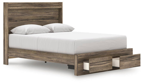 Bramwell Panel Storage Bed, Dresser and Nightstand