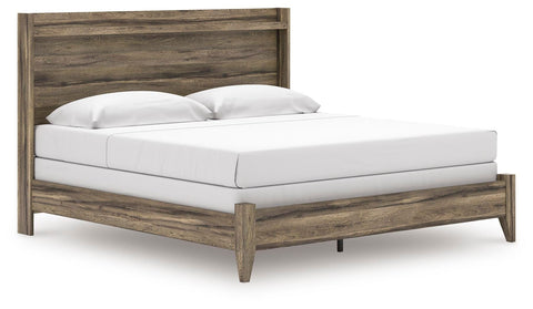Bramwell Panel Bed, Dresser, Mirror and 2 Nightstands