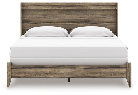 Bramwell Panel Bed, Dresser, Mirror and 2 Nightstands