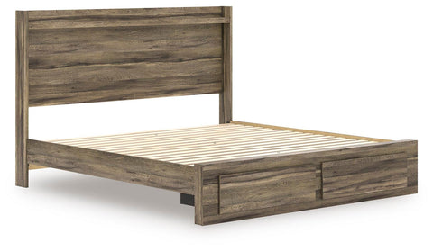 Bramwell Panel Storage Bed, Dresser and Nightstand