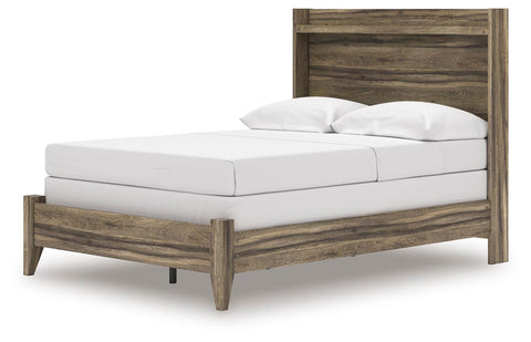Bramwell Panel Bed, Dresser and Mirror