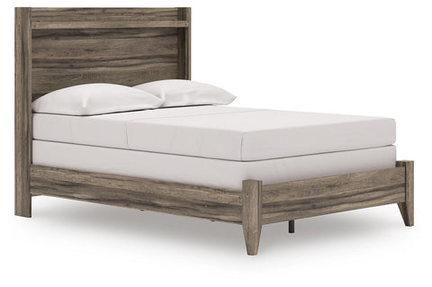Bramwell Panel Bed, Dresser and Mirror