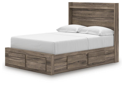 Bramwell Panel Storage Bed, Dresser and Mirror