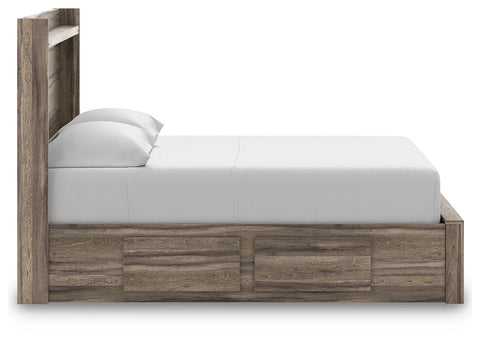 Bramwell Panel Storage Bed, Dresser and Mirror