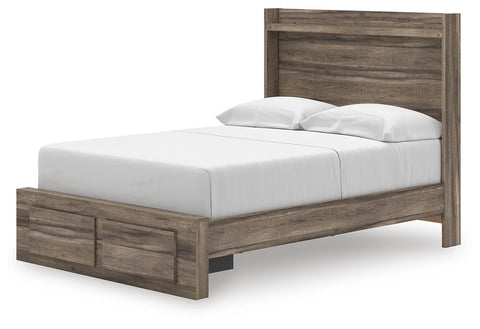 Bramwell Panel Storage Bed, Dresser and Mirror