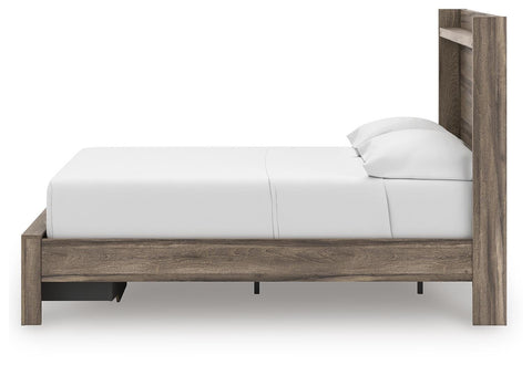 Bramwell Panel Storage Bed, Dresser and Mirror