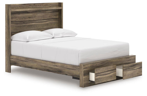 Bramwell Panel Storage Bed, Dresser and Nightstand