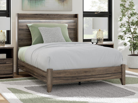 Bramwell Panel Bed, Dresser and Mirror