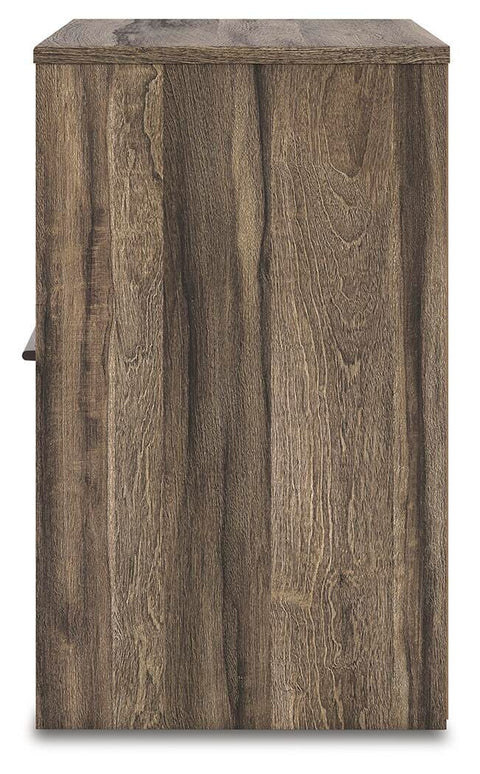 Bramwell Panel Storage Bed, Dresser, Mirror and 2 Nightstands