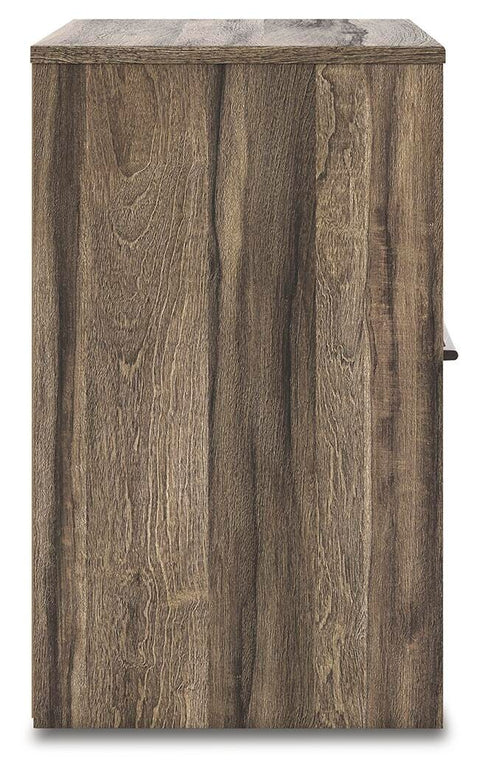 Bramwell Panel Storage Bed, Dresser, Mirror and Nightstand