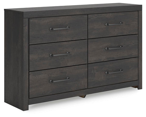 Hollivern Panel Bed, Dresser and Nightstand