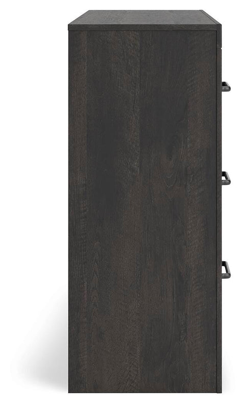 Hollivern Panel Bed, Dresser and Nightstand