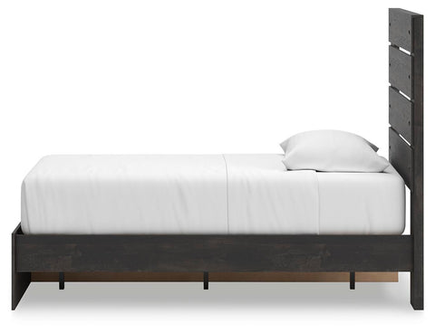 Hollivern Panel Storage Bed, Dresser, Mirror, Chest and 2 Nightstands