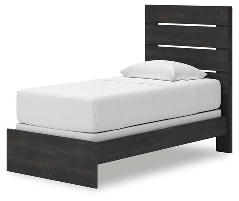 Hollivern Panel Bed, Dresser and Nightstand