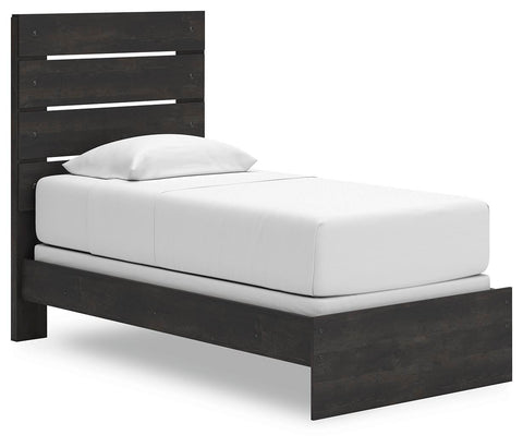 Hollivern Panel Bed, Dresser and Nightstand