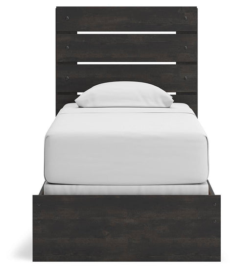 Hollivern Panel Bed, Dresser and Nightstand