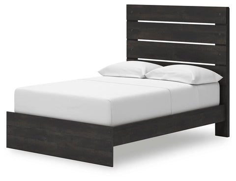 Hollivern Panel Storage Bed, Dresser, Mirror, Chest and 2 Nightstands
