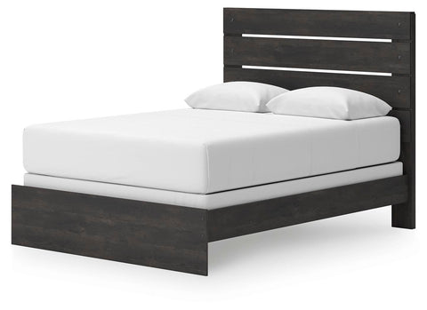 Hollivern Panel Bed, Dresser and Nightstand