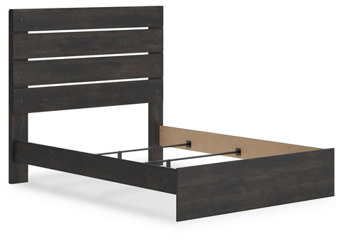 Hollivern Panel Bed, Dresser and Nightstand