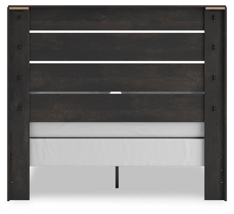 Hollivern Panel Bed, Dresser and Nightstand