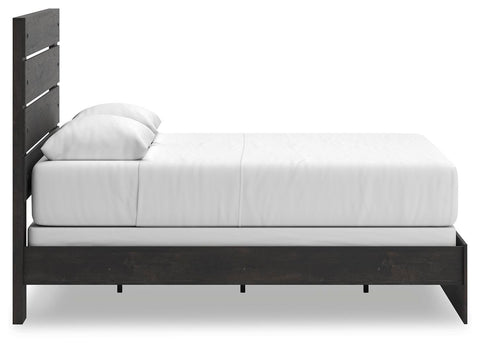 Hollivern Panel Bed, Dresser and Nightstand