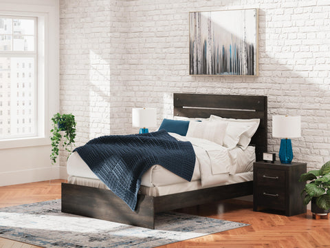 Hollivern Panel Bed, Dresser and Nightstand
