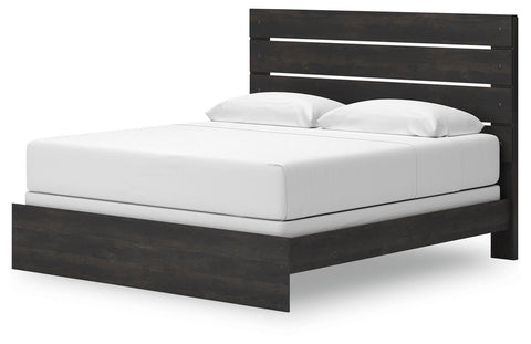 Hollivern Panel Bed, Dresser and Nightstand