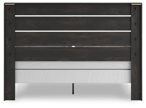 Hollivern Panel Bed, Dresser and Nightstand