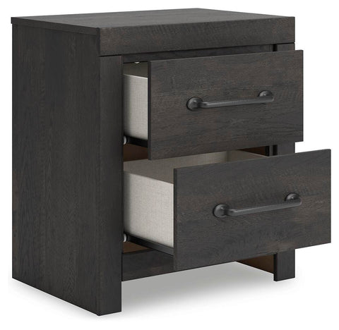 Hollivern Panel Bed with Storage, Dresser, Mirror, Chest and 2 Nightstands