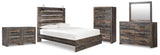 Drystan Panel Bed, Dresser, Mirror, Chest and 2 Nightstands