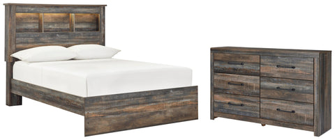 Drystan Bookcase Bed with Dresser