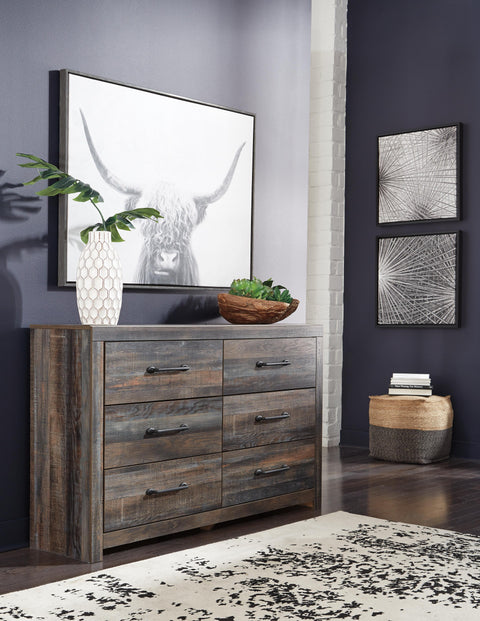 Drystan Panel Bed with Dresser and Nightstand