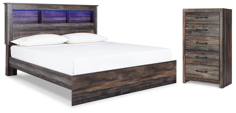 Drystan Panel Bed and Chest
